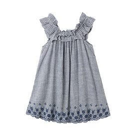 Rylee + Cru LLC Rylee + Cru Lennon Dress - Marine Gingham