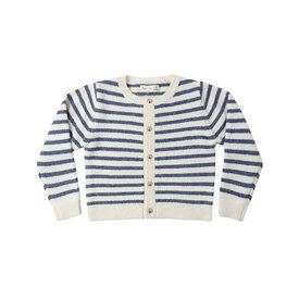 Rylee + Cru LLC Rylee + Cru Classic Cardigan - Maritime Stripe