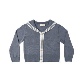 Rylee + Cru LLC Rylee + Cru Sailor Cardigan - Marine
