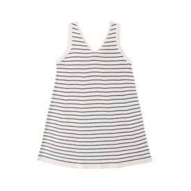 Rylee + Cru LLC Rylee + Cru Crochet Tank Mini Dress - Marine Stripe
