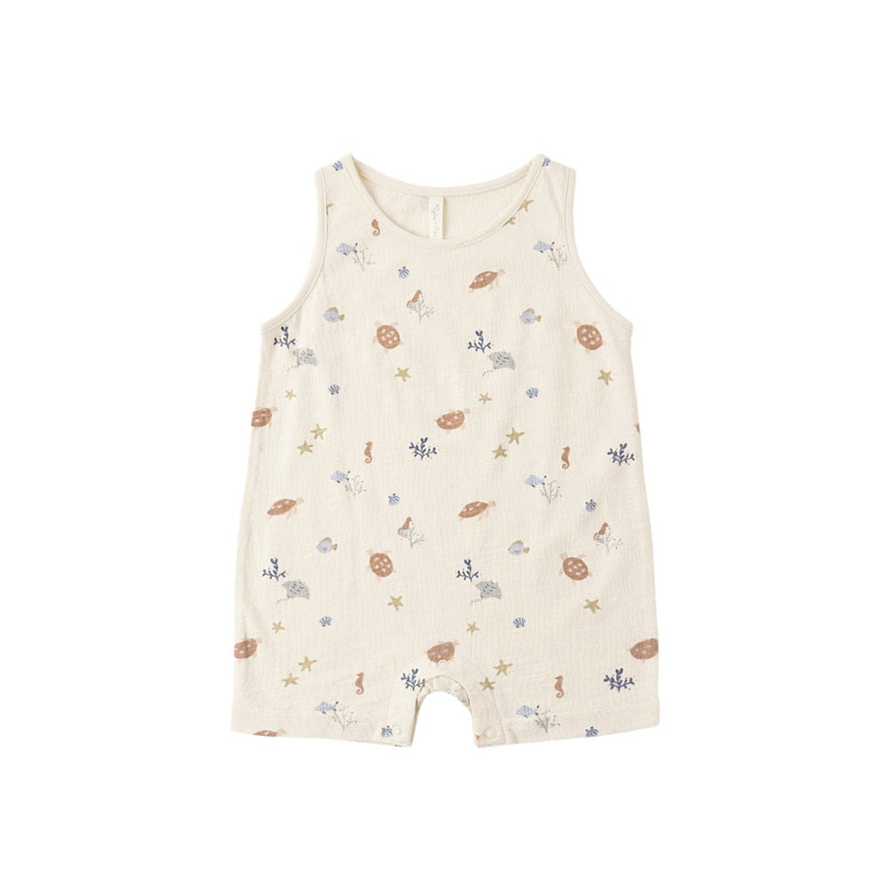 Rylee + Cru LLC Rylee + Cru Sleeveless One-Piece - Aquatic