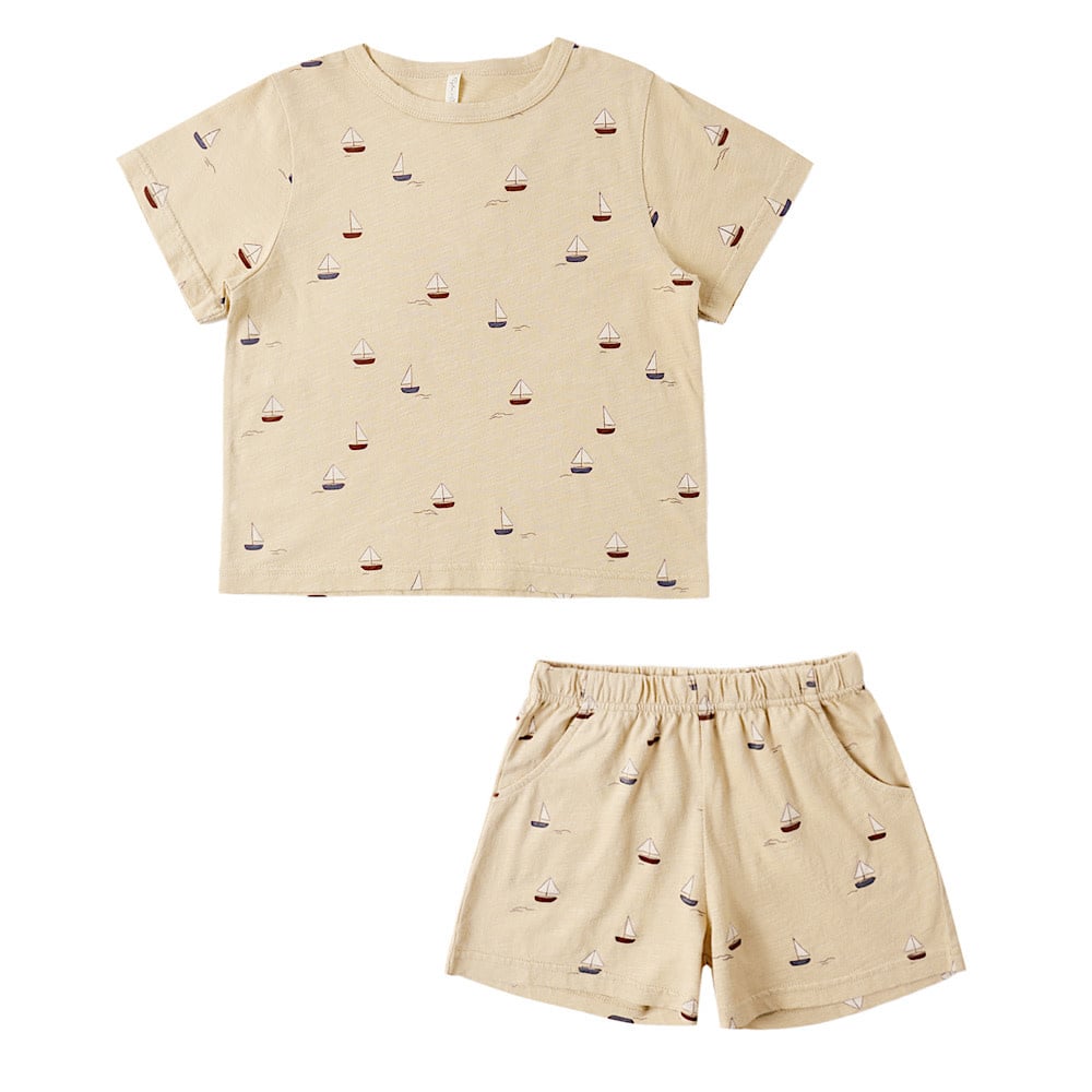 Rylee + Cru LLC Rylee + Cru Play Set - Sailboats