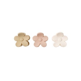 Rylee + Cru LLC Rylee + Cru Flower Clip Set - Butterscotch/Blush/Ivory