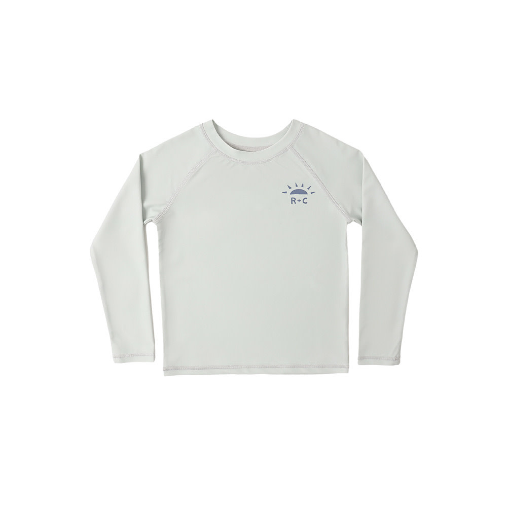 Rylee + Cru LLC Rylee + Cru Swim Long Sleeve Rashguard - Seafoam