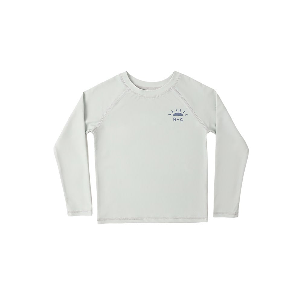 Rylee + Cru Swim Long Sleeve Rashguard - Seafoam