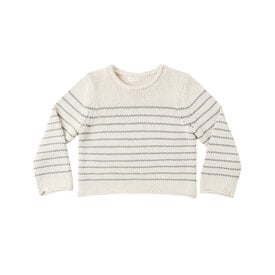 Rylee + Cru LLC Rylee + Cru Jacques Sweater - Sea Green Stripe