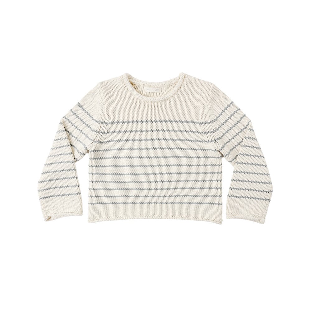 Rylee + Cru LLC Rylee + Cru Jacques Sweater - Sea Green Stripe
