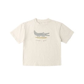 Rylee + Cru LLC Rylee + Cru Relaxed Tee - Alligator