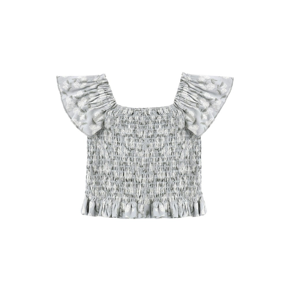 Rylee + Cru Zayla Top - Hydrangea