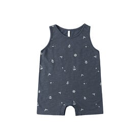Rylee + Cru LLC Rylee + Cru Sleeveless One-Piece - Maritime