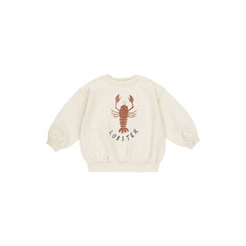 Rylee + Cru LLC Rylee + Cru Sweatshirt - Lobster
