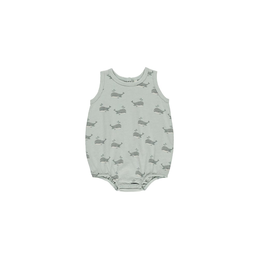 Rylee + Cru Bubble Onesie - Whales