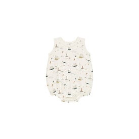 Rylee + Cru LLC Rylee + Cru Bubble Onesie - Nautical