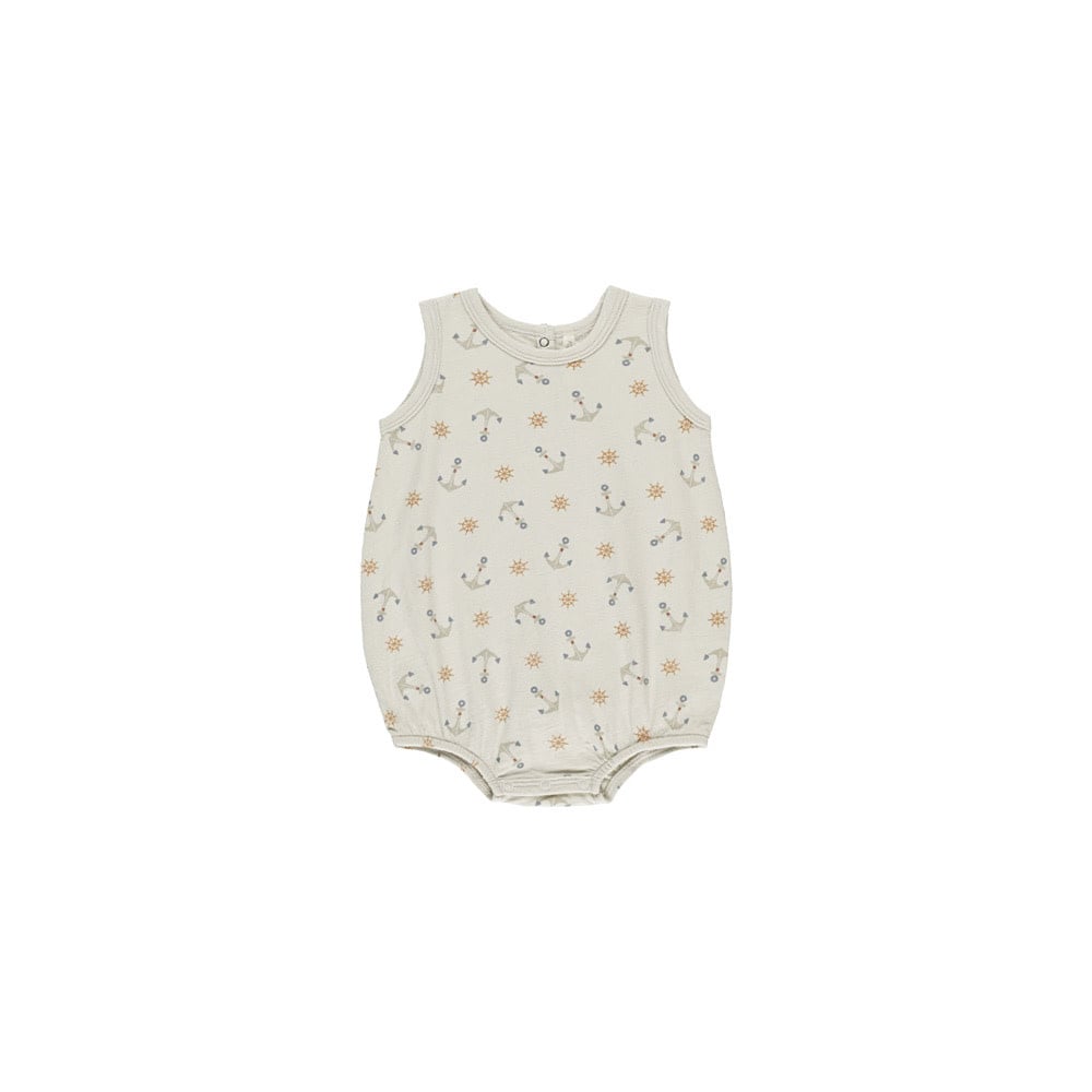 Rylee + Cru Bubble Onesie - Anchors