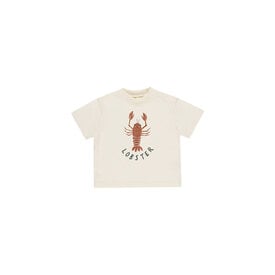 Rylee + Cru LLC Rylee + Cru Relaxed Tee - Lobster
