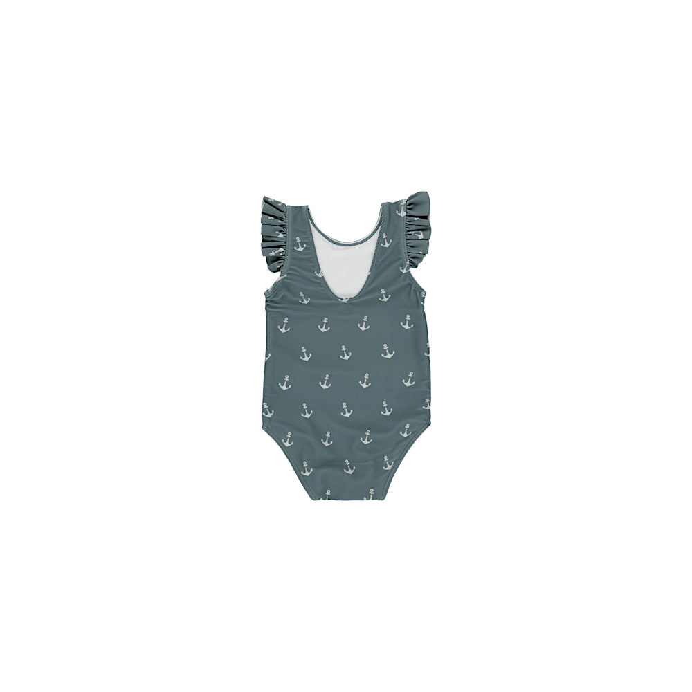 Rylee + Cru Swim Scoop Back Onepiece - Anchors