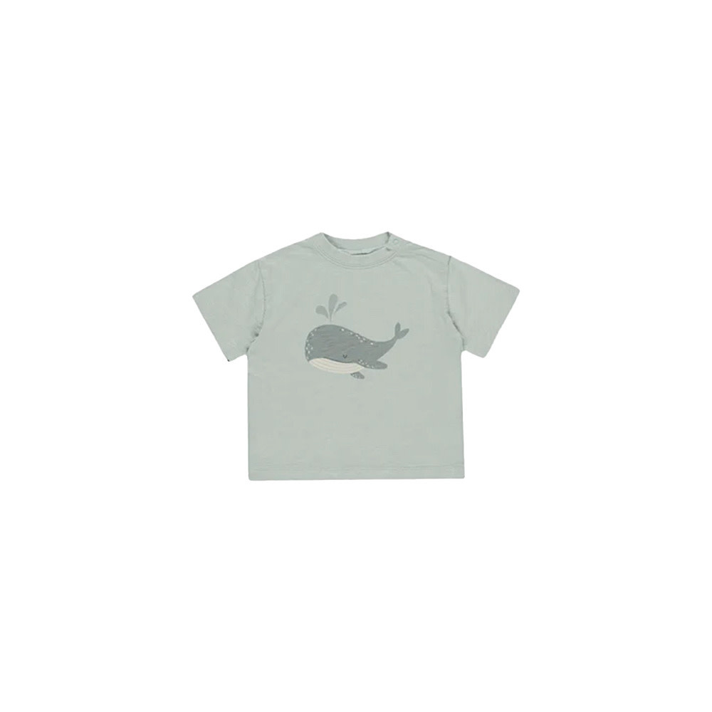 Rylee + Cru LLC Rylee + Cru Relaxed Tee - Whale