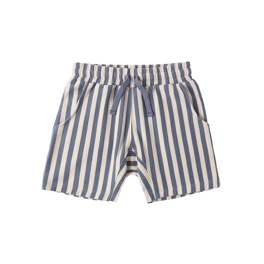 Rylee + Cru LLC Rylee + Cru Relaxed Short - Marine Stripe