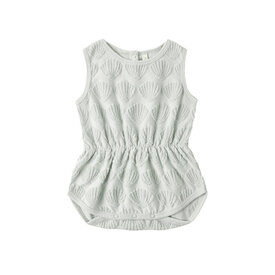 Rylee + Cru LLC Rylee + Cru Cinch Playsuit - Seashells