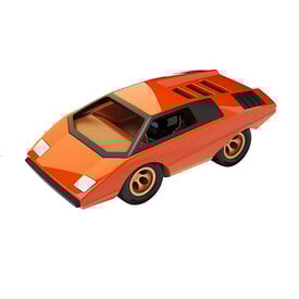 Playforever Playforever UFO Bruto Car - Orange