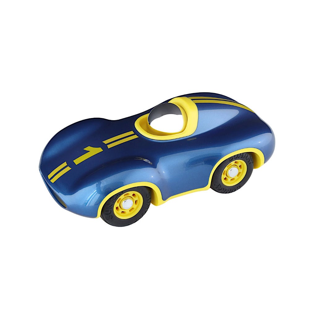 Playforever Speedy Boy Car - Blue/Yellow
