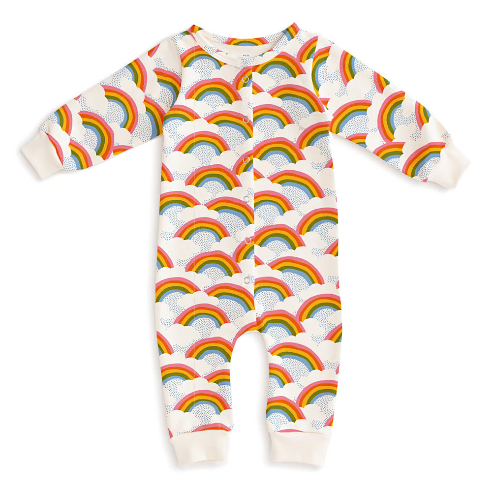 Winter Water Factory Winter Water Factory French Terry Jumpsuit - Rainbows
