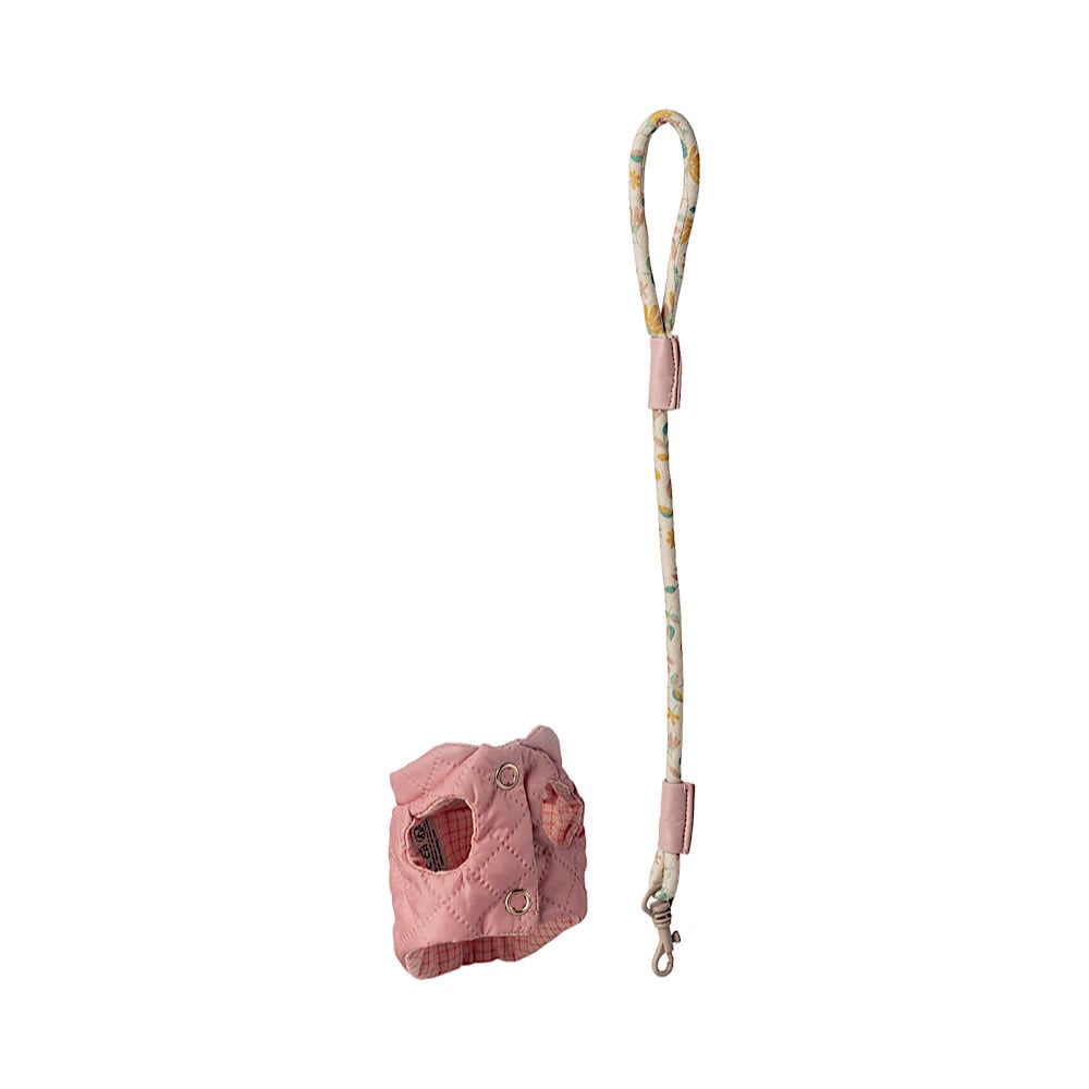 Maileg Maileg Pet Supply - Harness & Leash - Rose