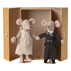 Maileg Maileg Mum and Dad Mouse - Wedding - Box