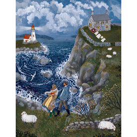 Lore Pemberton Loré Pemberton Wind Ridge Cottage Art Print - 8 x 10