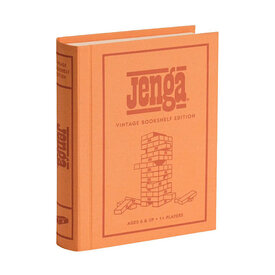 WS Game Company Jenga - Vintage Bookshelf Edition