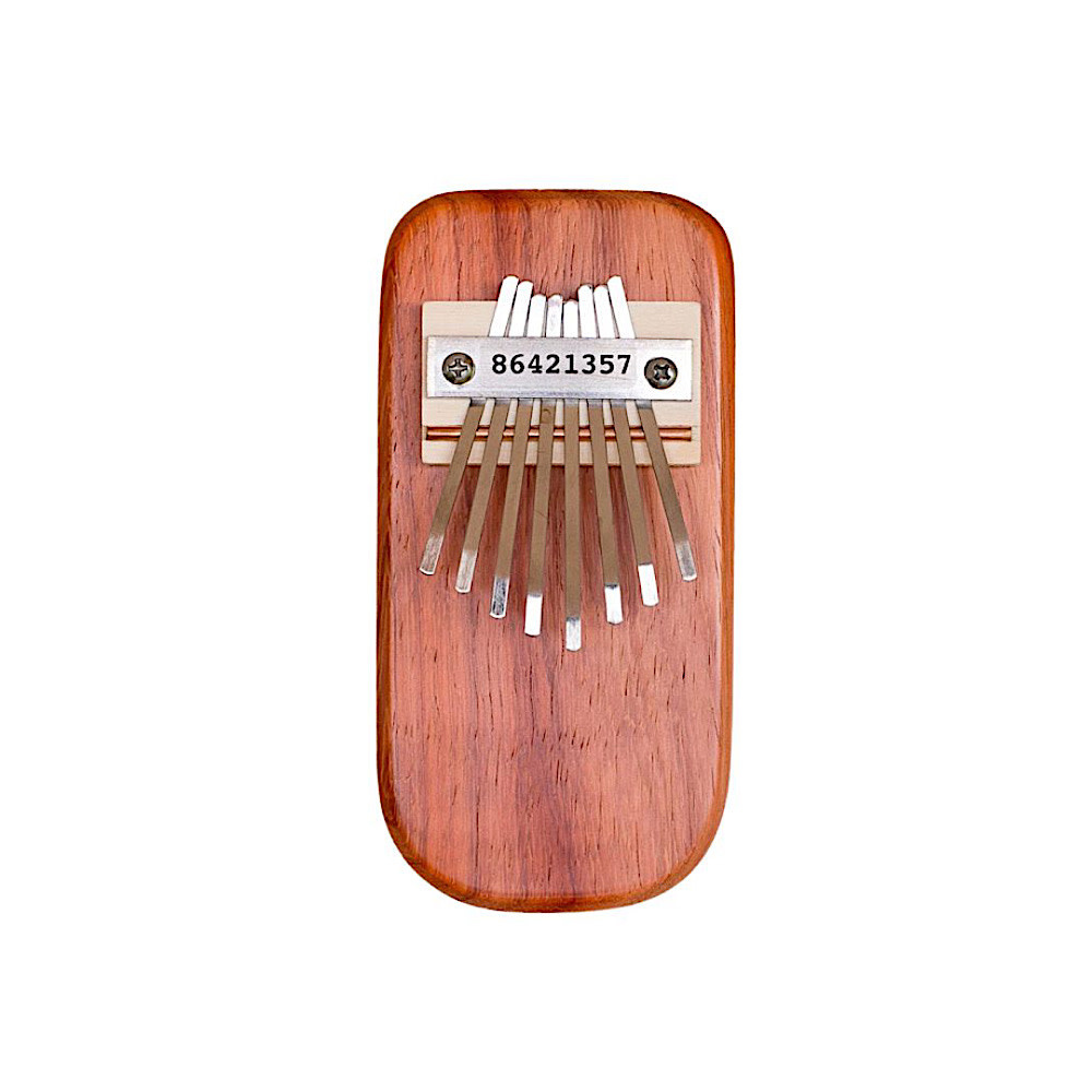 Mountain Melodies Padauk Board Thumb Piano
