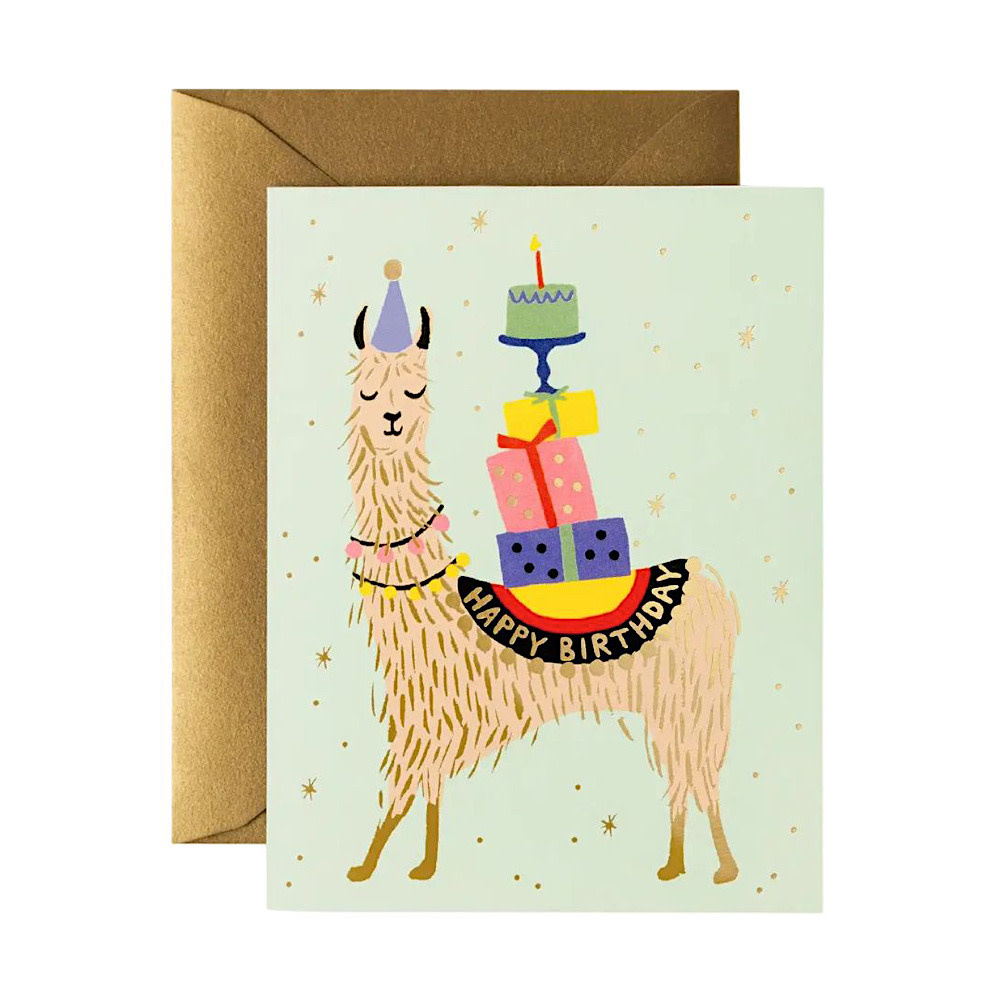 Rifle Paper Co. Rifle Paper Co. Llama Birthday Card