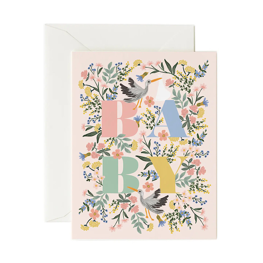 Rifle Paper Co. - Mayfair Baby Card