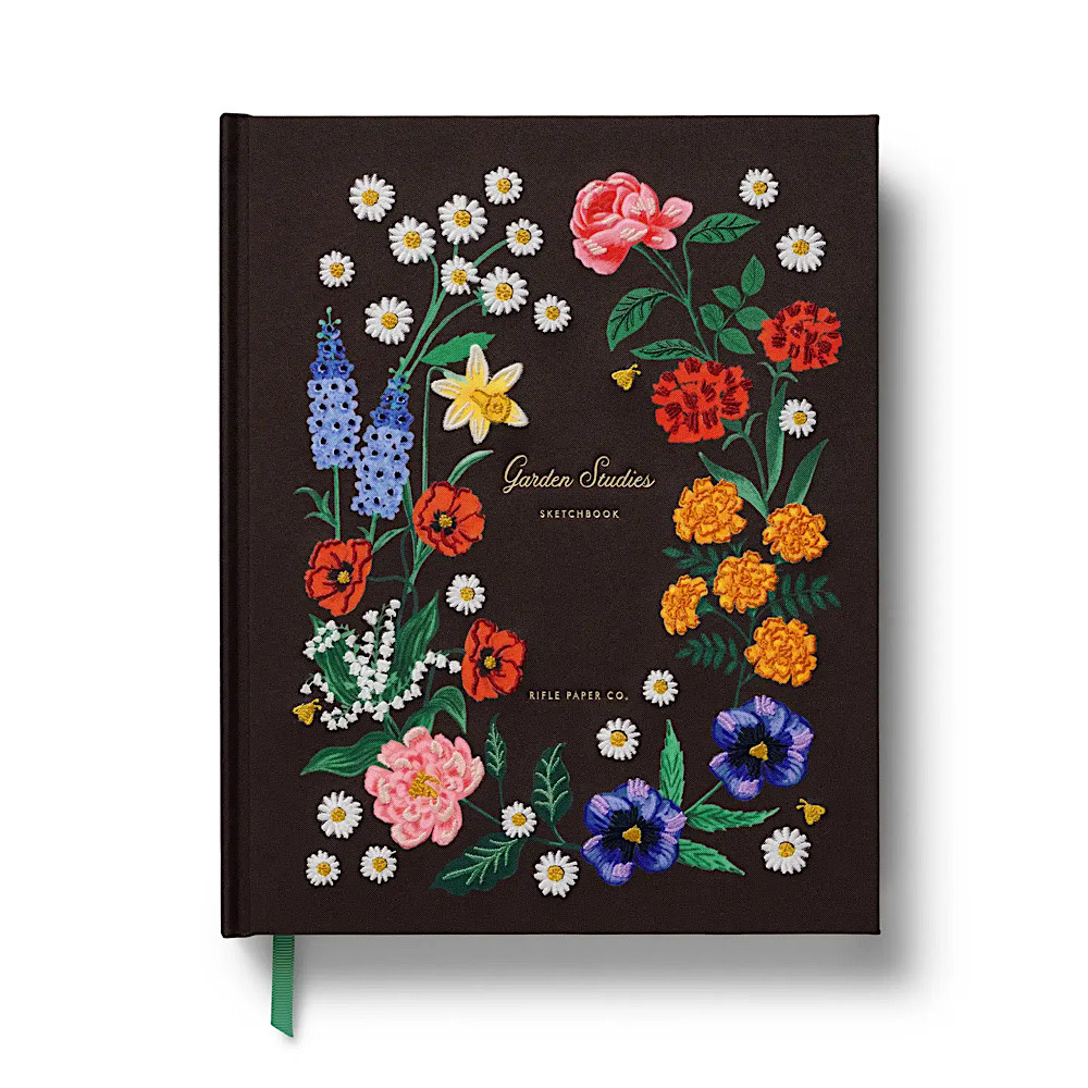 Rifle Paper Co. Rifle Paper Co. Embroidered Sketchbook - Garden Study