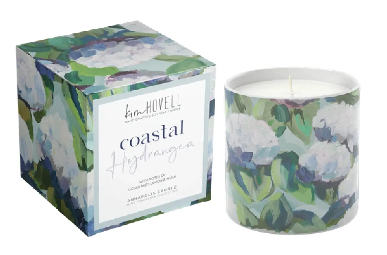 Annapolis Candle - Kim Hovell Coastal Hydrangea