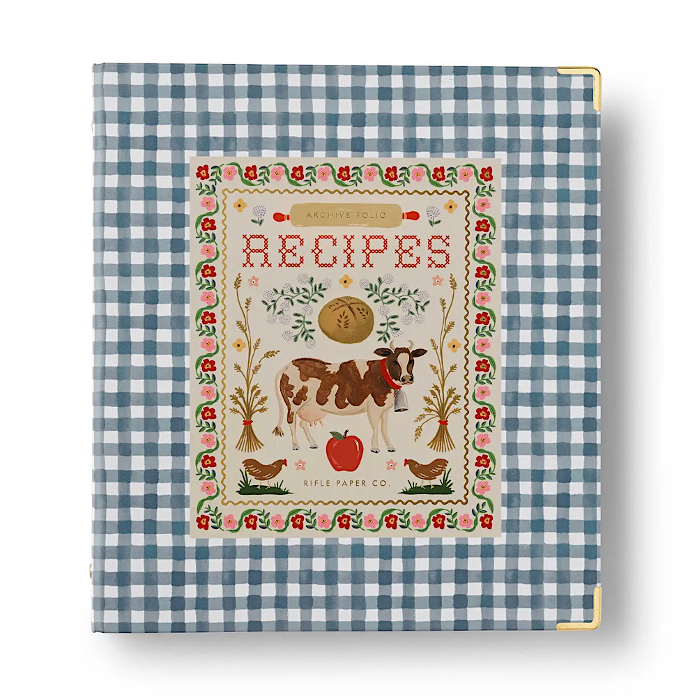 Rifle Paper Co. Rifle Paper Co. Recipe Binder - Home Sweet Home