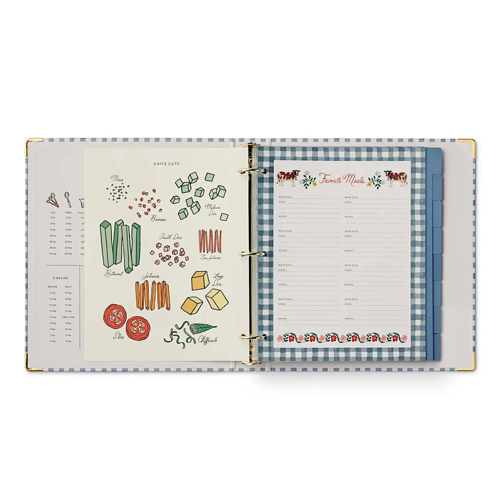 Rifle Paper Co. Recipe Binder - Home Sweet Home
