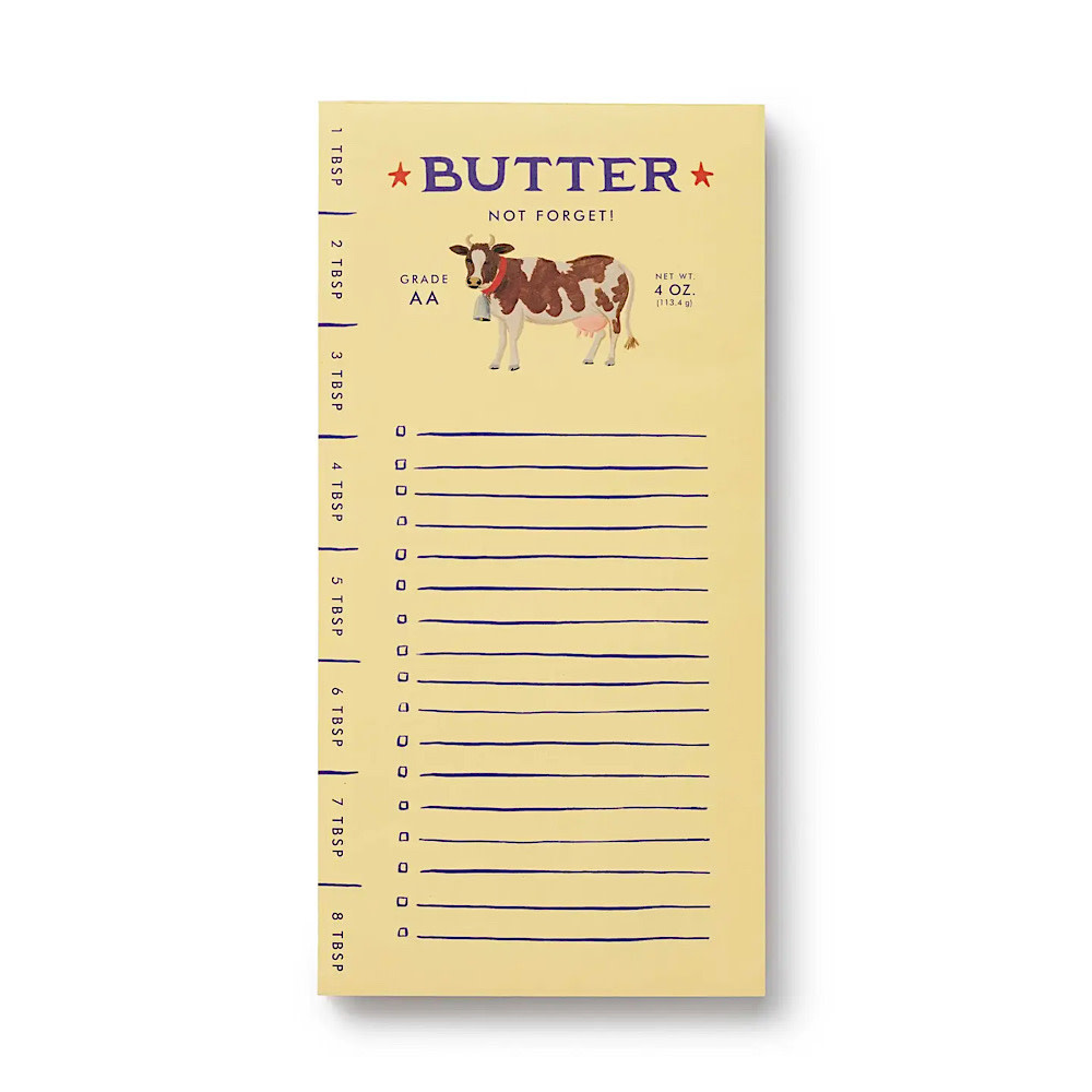 Rifle Paper Co. Market Pad - Butter Not Forget