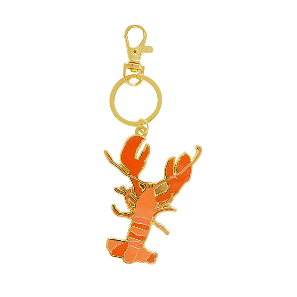 Sara Fitz Bag Charm - Red Lobster