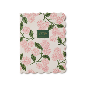Rifle Paper Co. Rifle Paper Co. 2027 12 Month Academic Planner - Pink Hydrangea