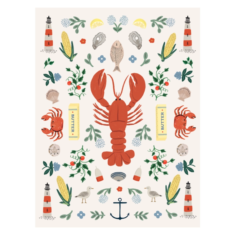Rifle Paper Co. Tea Towel - Seaside