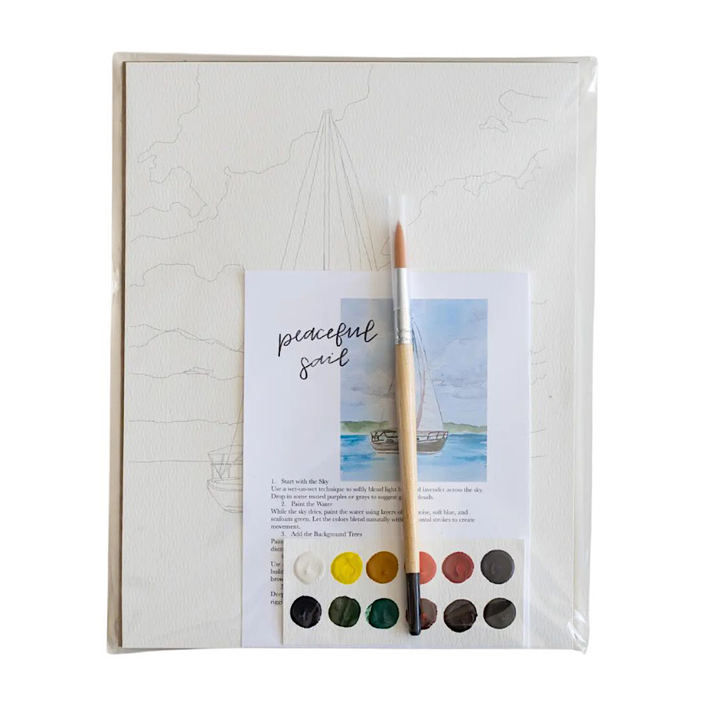 Bailey Rae Studio Bailey Rae Studio Watercolor Kit - Peaceful Sail