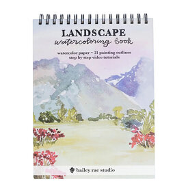 Bailey Rae Studio Bailey Rae Studio Watercolor Workbook - Landscape