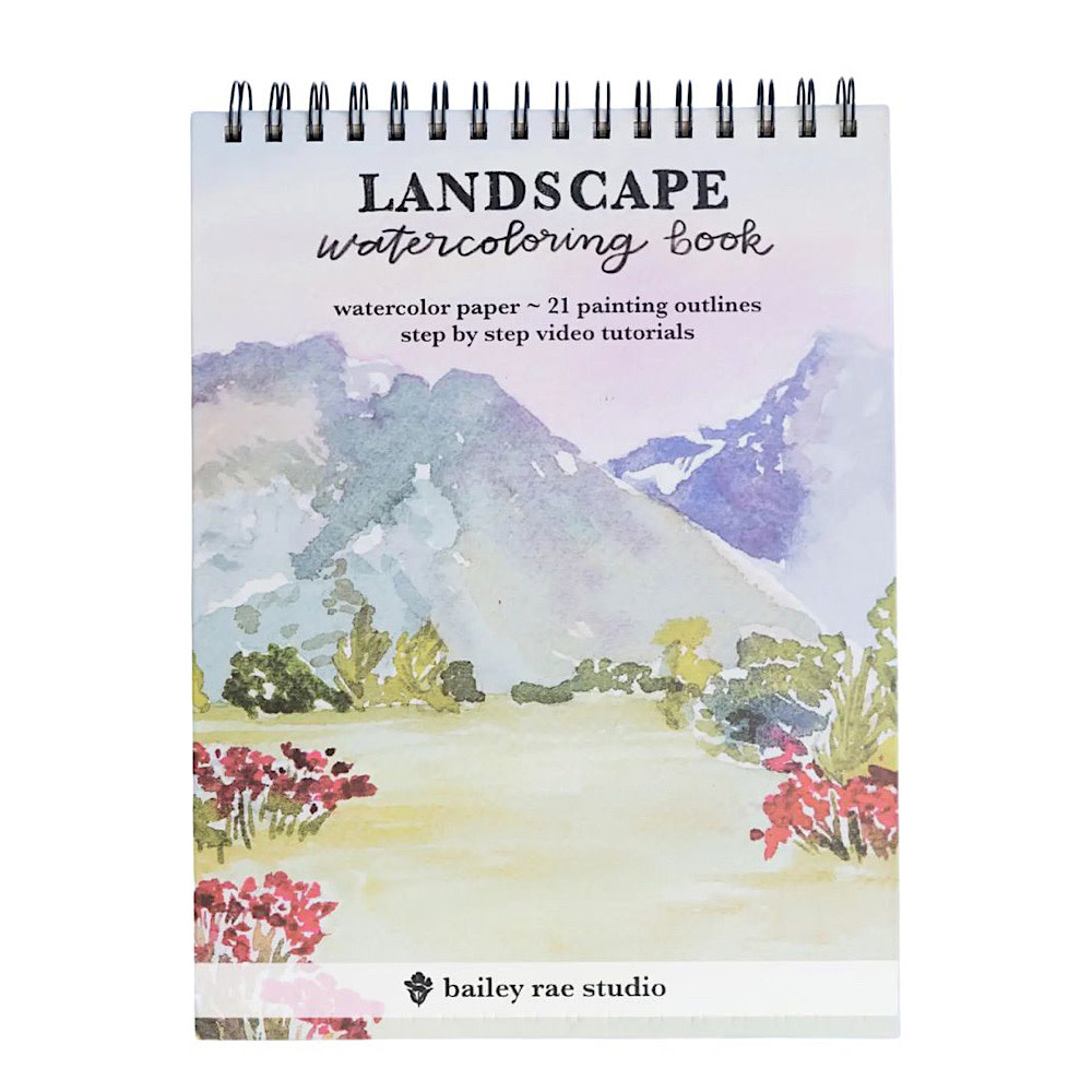 Bailey Rae Studio Bailey Rae Studio Watercolor Workbook - Landscape