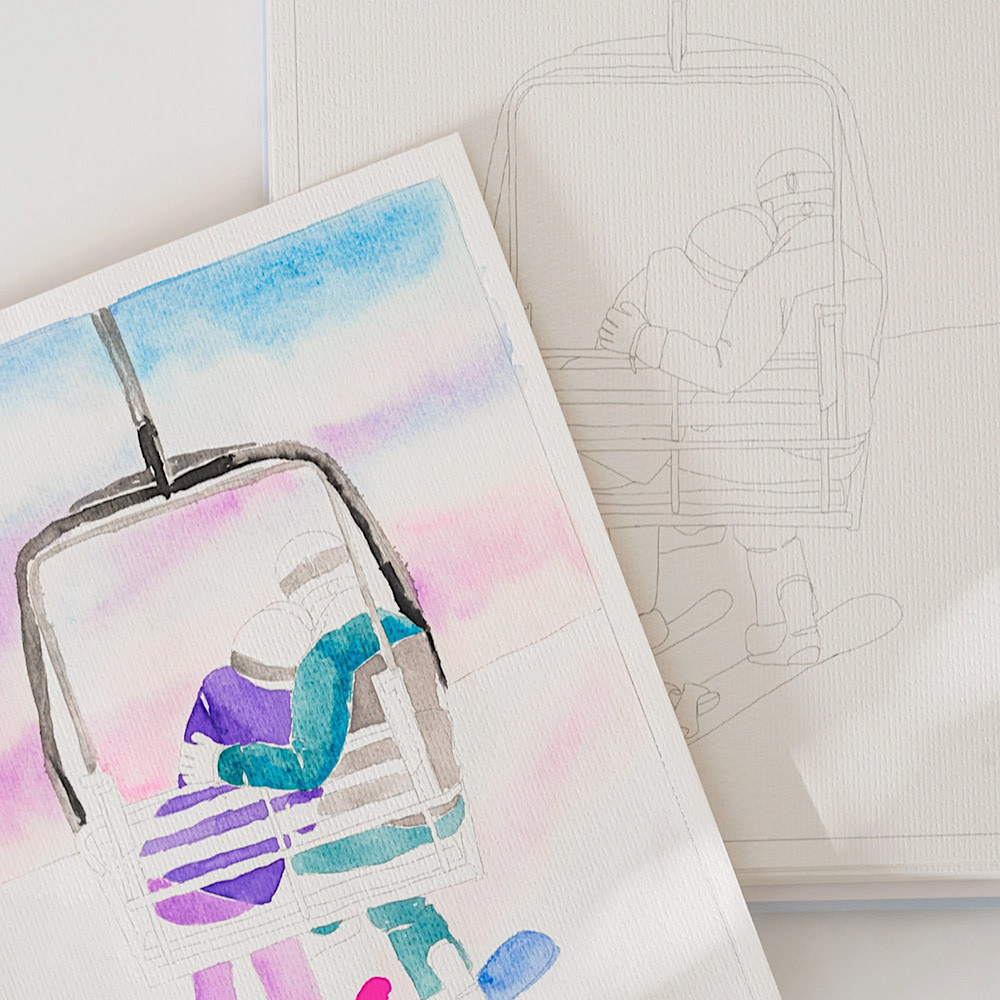 Bailey Rae Studio Watercolor Workbook - Landscape
