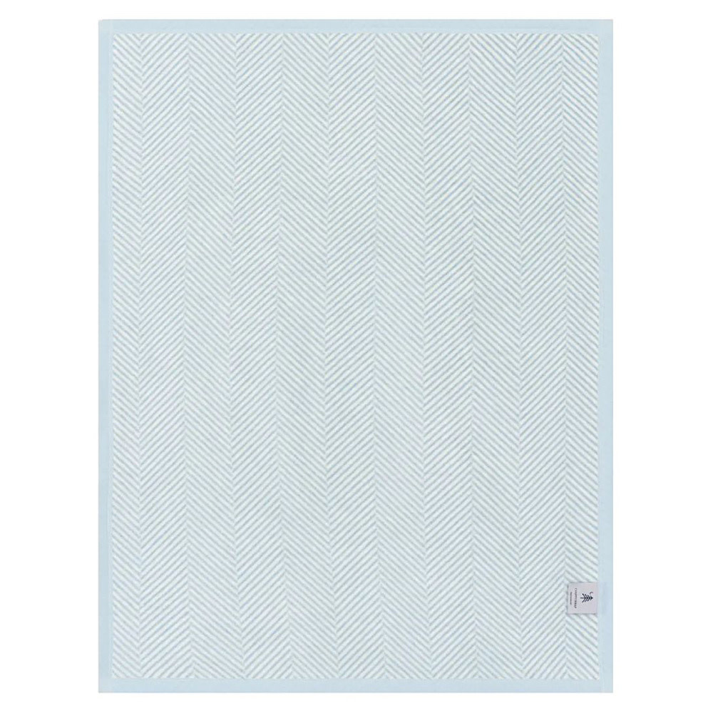 ChappyWrap Mini Blanket - Harborview Herringbone - Sky