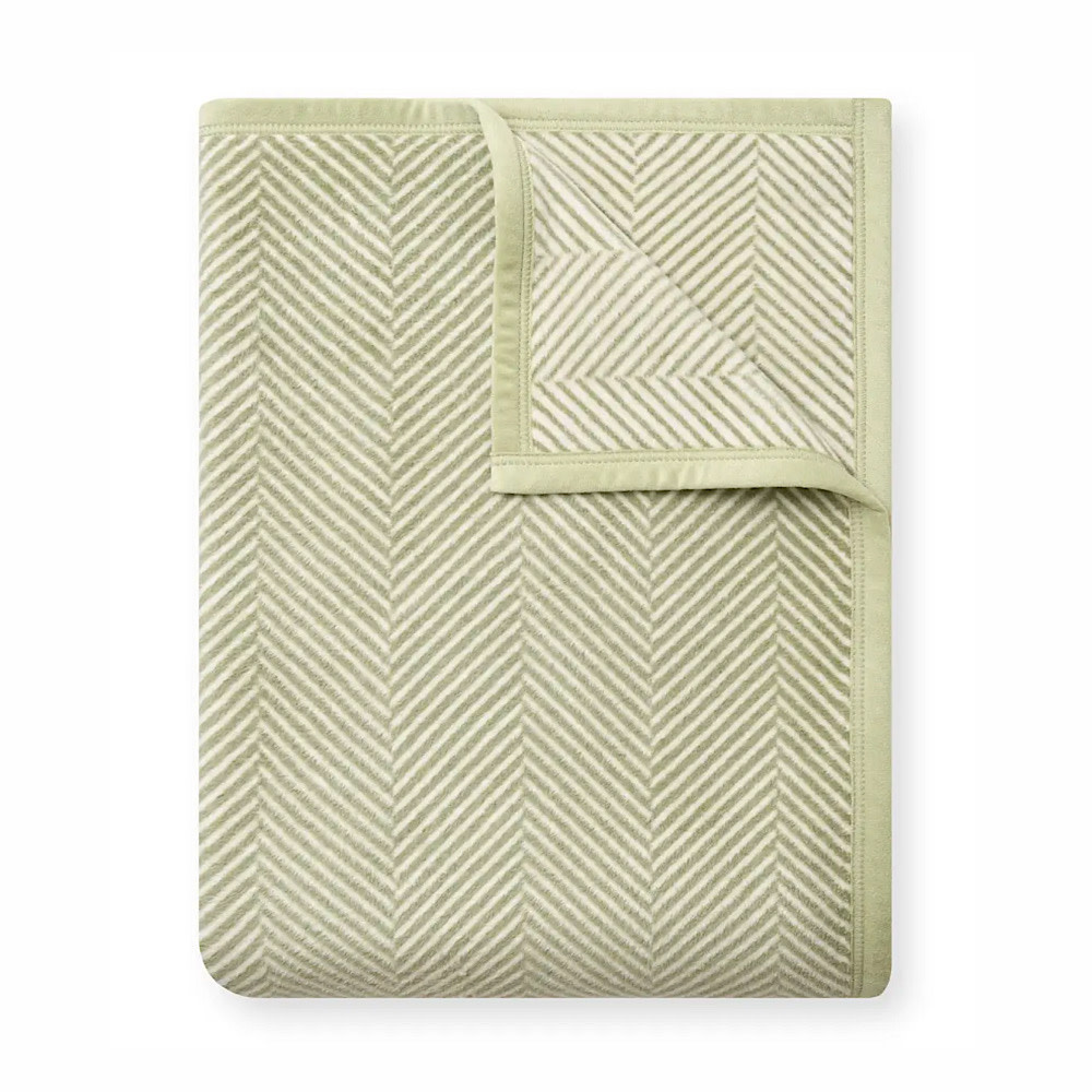 Chappywrap ChappyWrap Original Blanket - Harborview Herringbone - Garden Green