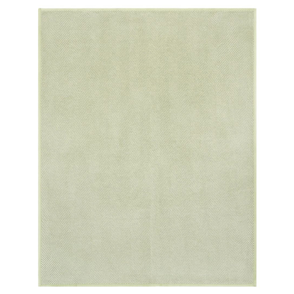 ChappyWrap Original Blanket - Harborview Herringbone - Garden Green