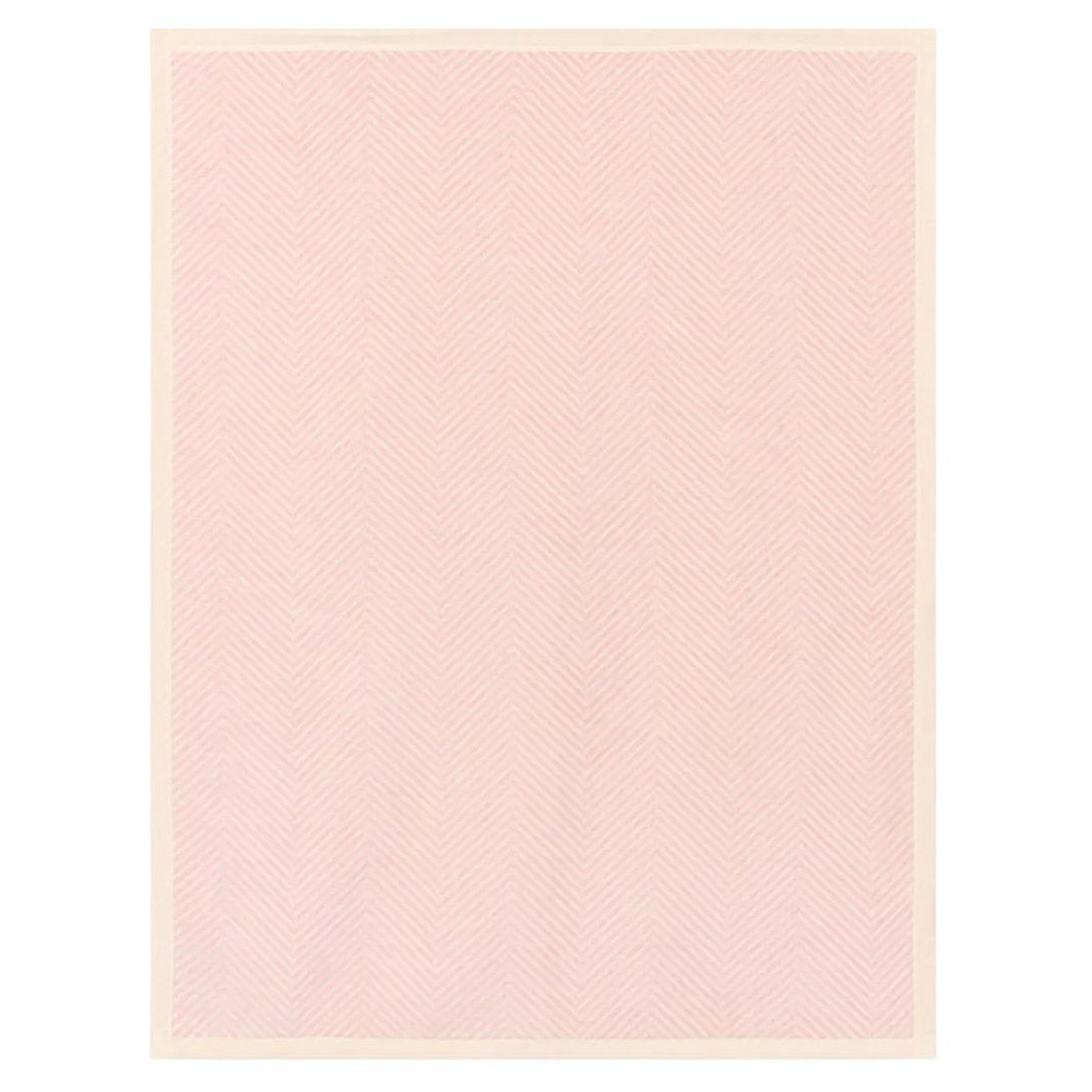 ChappyWrap Mini Blanket - Harborview Herringbone - Ballet Pink