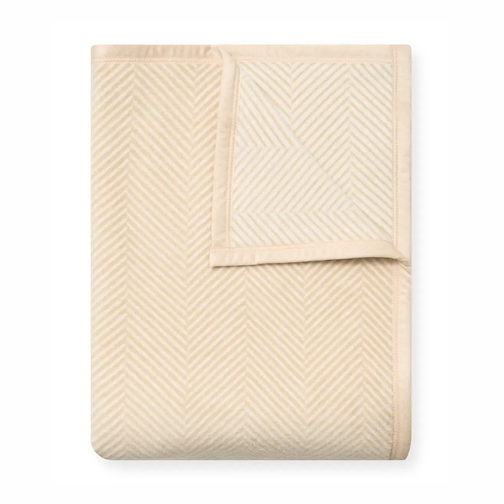 ChappyWrap Original Blanket - Harborview Herringbone - Cream